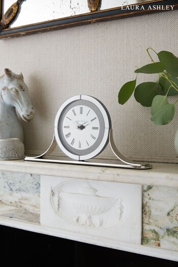 Laura Ashley Mirror Lexham Mirror Mantel Clock (292793) | £34