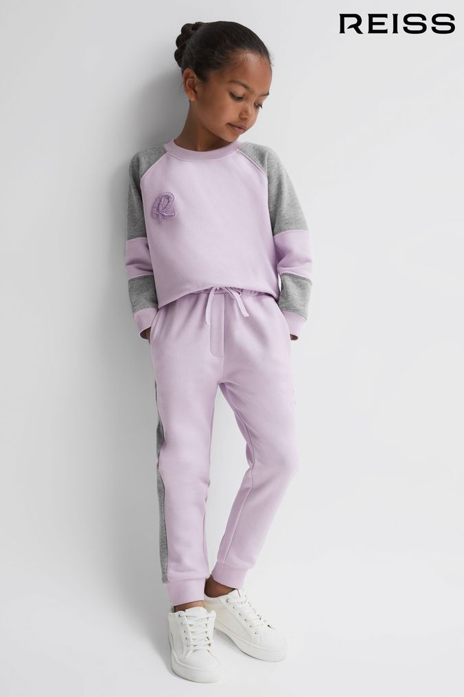 Girls sales purple sweatpants