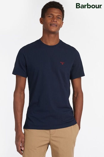 Barbour® Navy Mens Comfort T-Shirt (293256) | £30