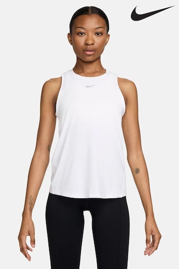 Nike White One Classic Dri-FIT Fitness Vest Top (293297) | £28