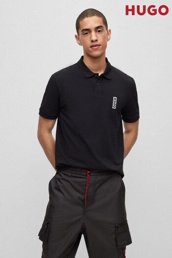 HUGO Vertical Marker Logo Polo Shirt (294519) | £89