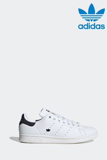adidas White/Black Originals Stan Smith Trainers (294710) | £85