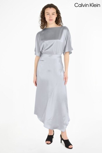 Calvin Klein Natural Shine Midi Dress (297753) | £280