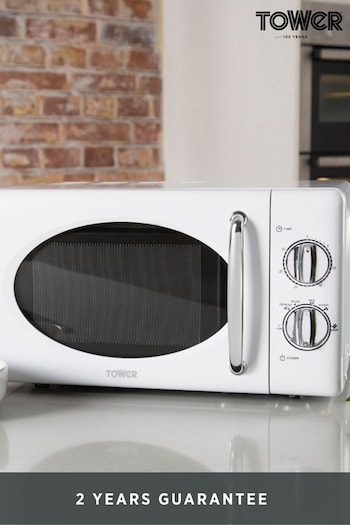 Tower Silver 20L Manual Microwave (297843) | £100