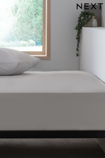 Grey Easy Care Polycotton Deep Fitted Sheet (297998) | £10 - £17