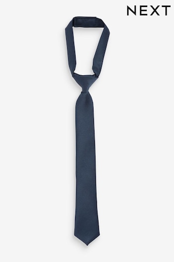 Navy Blue Tie (1-16yrs) (298436) | £9