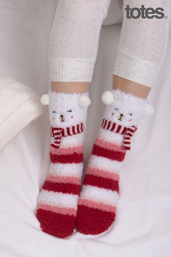 Totes Natural Bear Ladies Novelty Supersoft Socks (298446) | £12