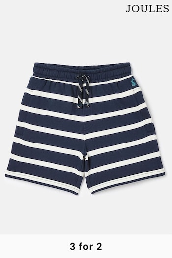 Joules Barton Navy Blue Stripe Jersey Shorts (299310) | £16.85 - £18.95