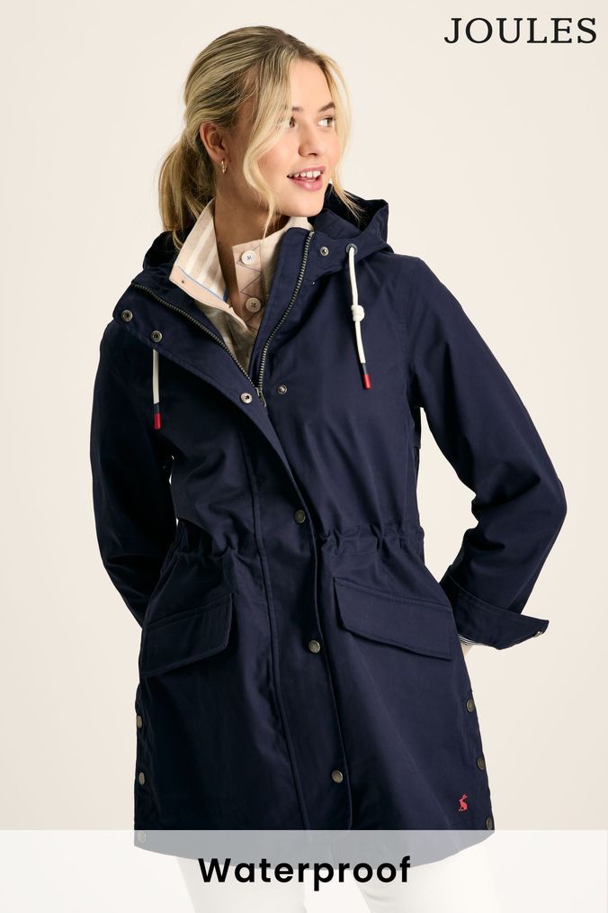 Joules new arrivals victoria raincoat