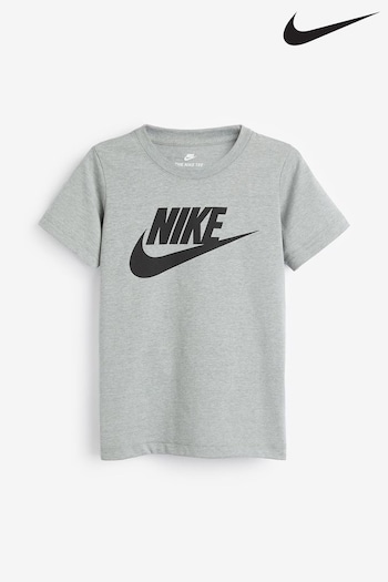 Nike storm Grey Futura Little Kids Logo T-Shirt (299628) | £14