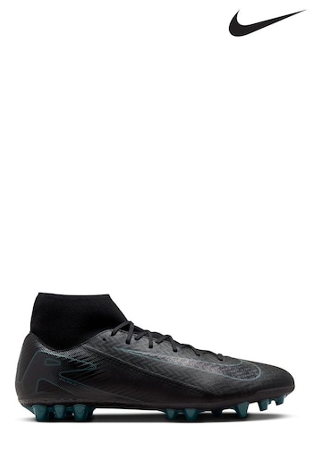 Nike Black Adults Mercurial Superfly 10 Academy Artificial Ground Football Boots (300609) | £85