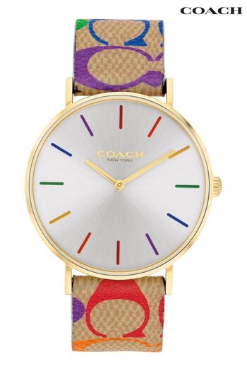 COACH Ladies Perry White Watch (300913) | £125
