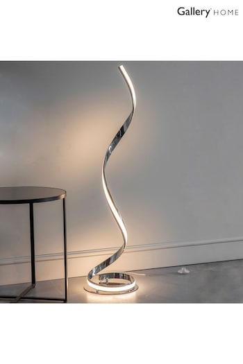 Gallery Home Chrome Maria Floor Lamp (301009) | £266