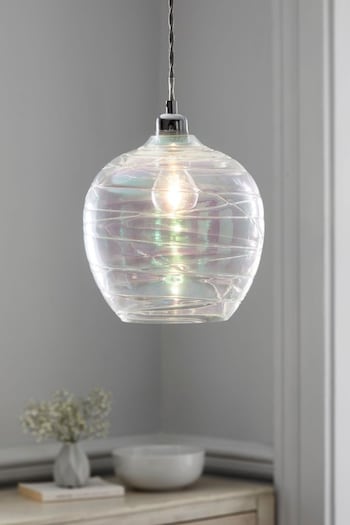 Iridescent Drizzle Easy Fit Pendant Lamp Shade (301762) | £30