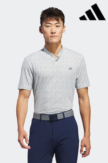 adidas Golf Ultimate 365 Printed White Polo Shirt (302217) | £40