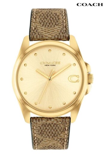 COACH Ladies Greyson Brown Watch (302706) | £150
