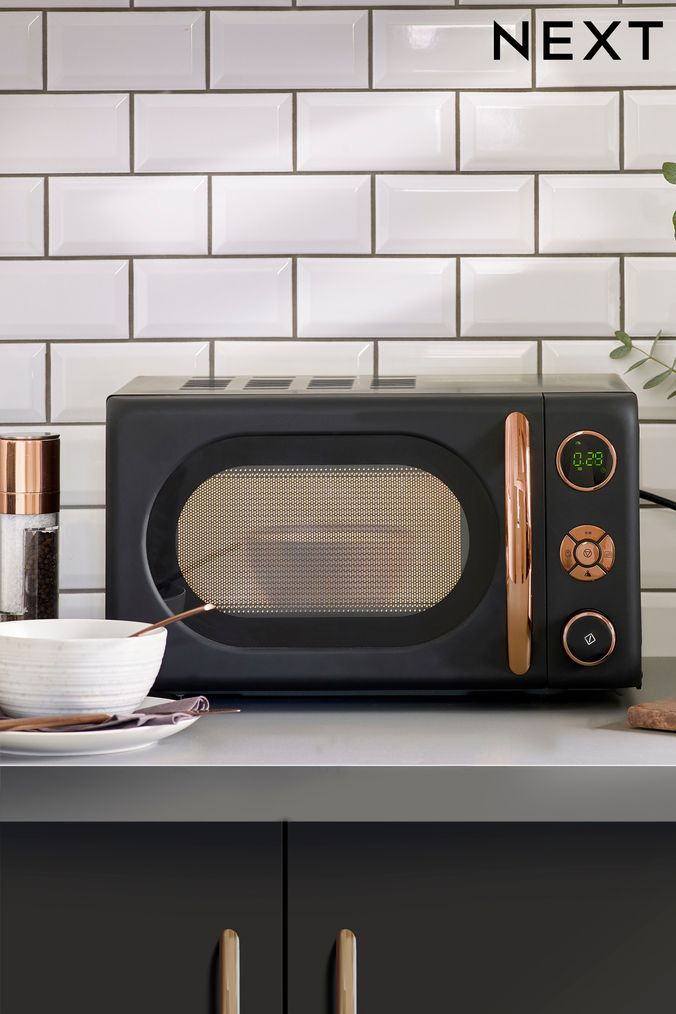 Copper kitchen outlet appliances set
