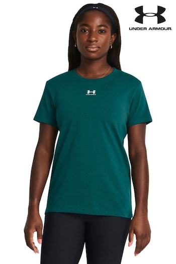 Under Armour Green Campus Core T-Shirt (303501) | £27