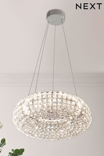 Chrome Torus Chandelier (303588) | £260