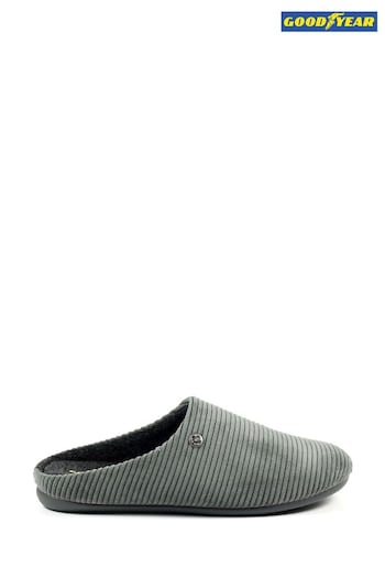 Goodyear Grey Marlow Mule Slippers (303780) | £30