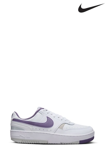 Nike White/Purple Gamma Force Trainers (303835) | £90