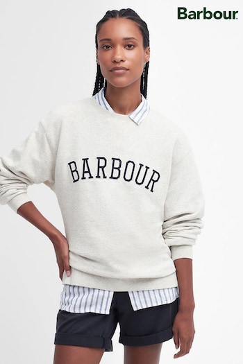 Barbour® Grey Northumberland Sweatshirt (303919) | £70