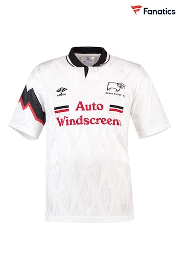 Fanatics Derby County 1992 Umbro White Shirt (304353) | £45