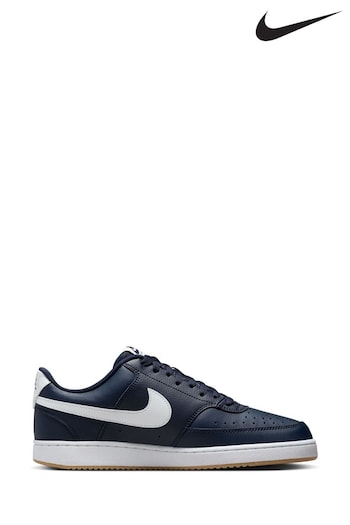 Nike Blue Court Vision Low Trainers (304369) | £75