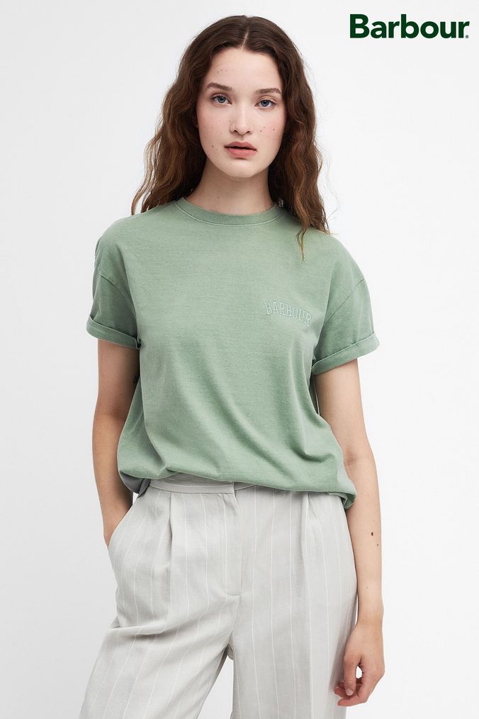Buy Women s T Shirts Barbour Tops Online Next UK