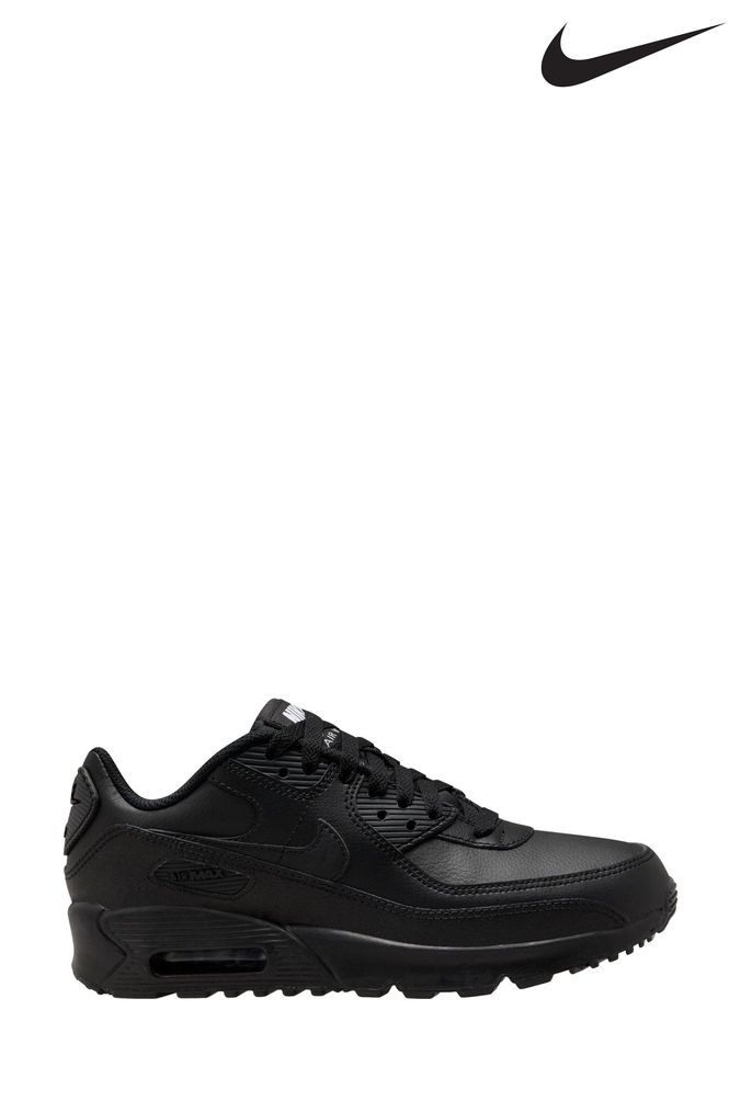Rs01Shops Buy Men s Newborn Unisex Older Boys Older Girls Unisex UK 2 EU 34.5 Black Nike Air Max 90 Label Schoolwear Online cheap nike sb high tops boots clearance 2017