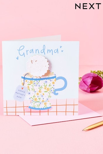 Blue Grandma Mother's Day Seeded Card (305175) | £3.50