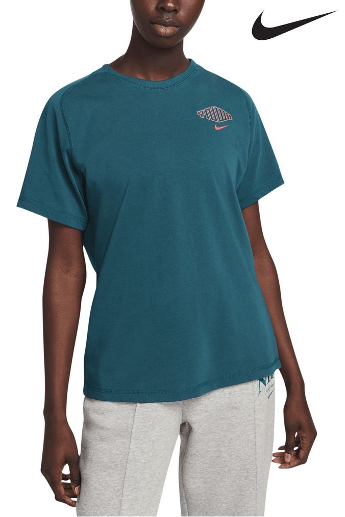 ParallaxShops nike dunk high ac lilac blue eyes color blind hour Shirts 14 Green Nike Plain Tops Online Buy Women s T