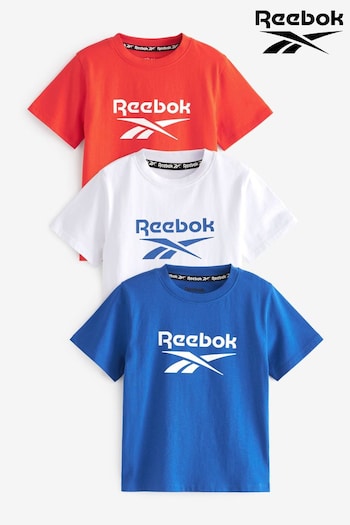 Reebok Junior 3 Pack Logo T-Shirts (305249) | £20