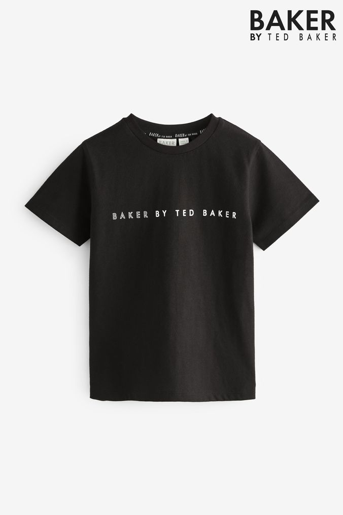 Boys Black T Shirts Black Graphic Plain T shirts Next