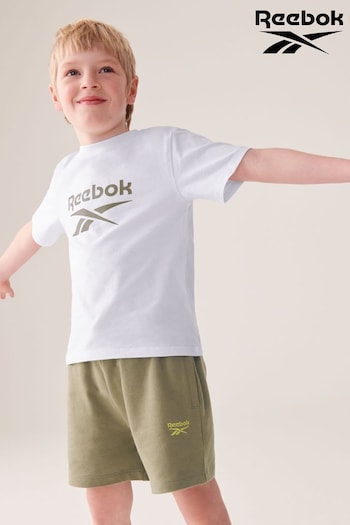 Reebok Junior Logo T-Shirt and Shorts Set (305585) | £18