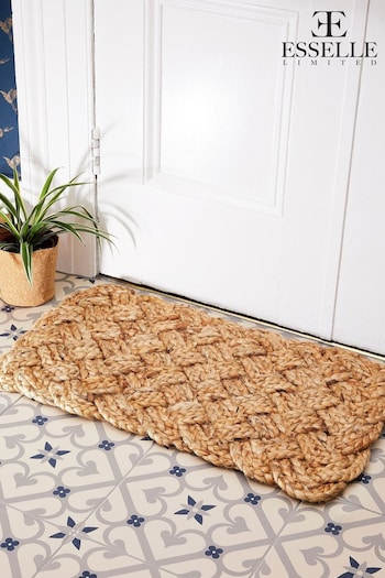 Pride of Place Natural Stockport 100% Natural Jute Indoor Doormat (306021) | £38