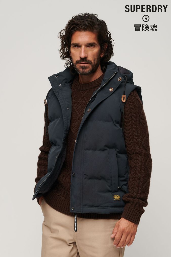 Designer sales hooded gilet
