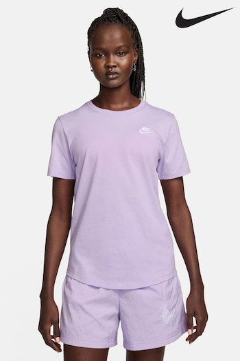 Nike throwing Purple Club Essentials T-Shirt (306420) | £23