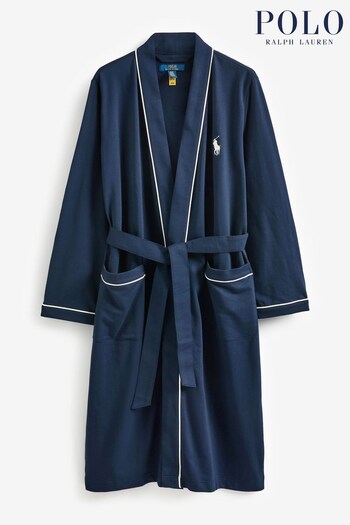 Polo Ralph Lauren Navy Lounge Robe (306599) | £115