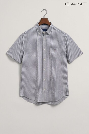 GANT Regular Fit Seersucker Shirt (306655) | £100