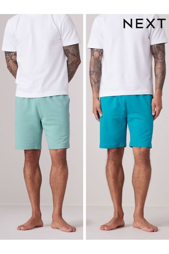 Blue/Green Lightweight Jogger Shorts pantalon 2 Pack (306904) | £27