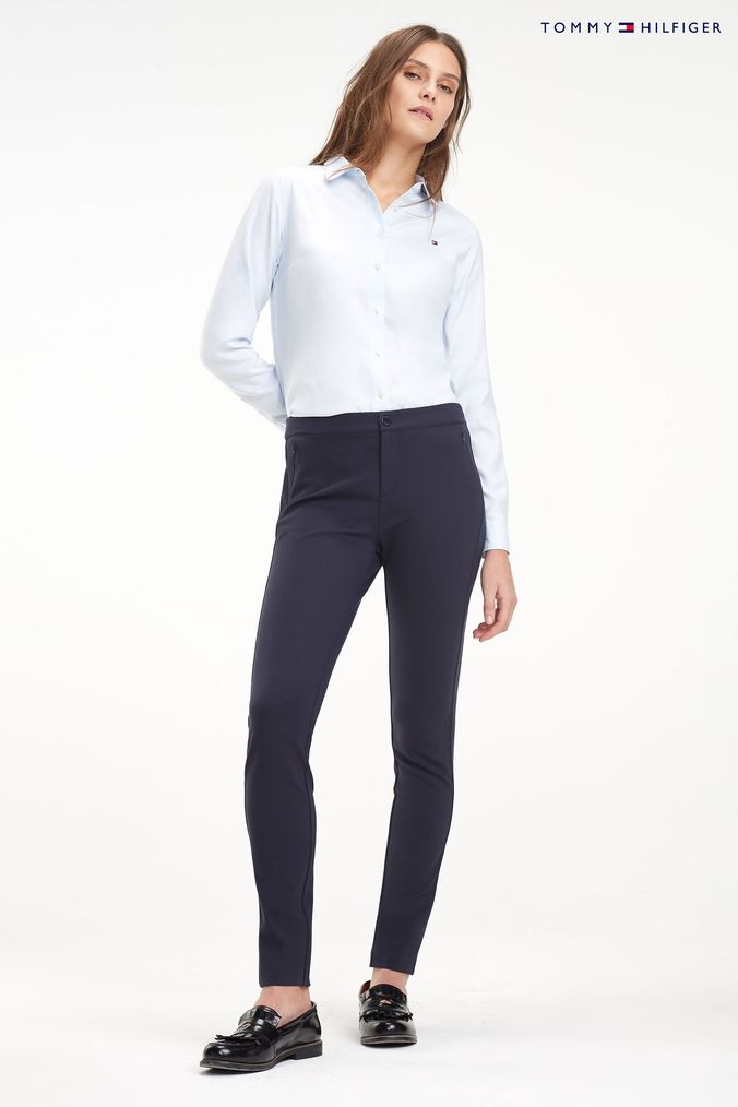 Buy Women s Shirts Tommy Hilfiger Oxford Shirt Tops Online Next UK