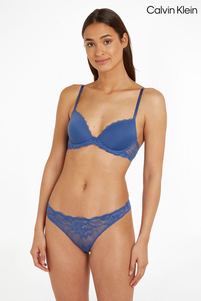 Calvin klein blue underwear women's top