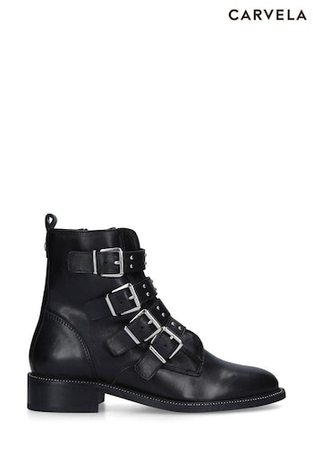 Carvela Black Strap Boots (306926) | £159