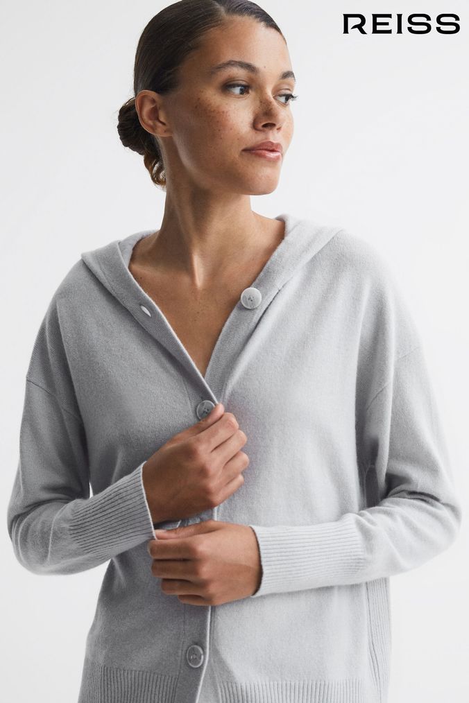 Grey cashmere jumpers outlet