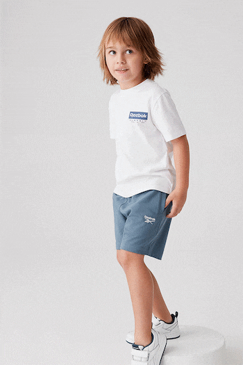 Reebok Junior Logo T-Shirt and Shorts Set (307333) | £18