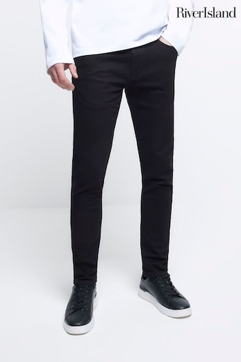 River Island Black Skinny Fit Jeans (308216) | £30