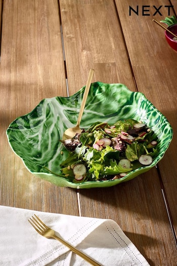 Green Cabbage Serveware Large Platter (308331) | £20