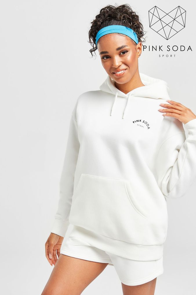 Pink soda shop sport hoodie