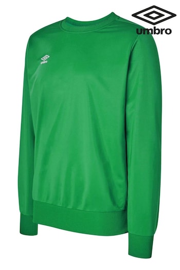 Umbro Green Junior Club Essential Poly Sweatshirt (308490) | £22